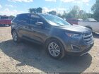 2017 Ford Edge Sel Gray vin: 2FMPK4J89HBB81805