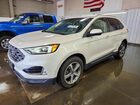 2019 Ford Edge Sel White vin: 2FMPK4J90KBC71070