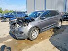 2021 Ford Edge Sel Gray vin: 2FMPK4J90MBA12646