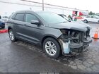 2020 Ford Edge Sel Gray vin: 2FMPK4J91LBA50062