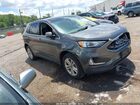 2020 Ford Edge Sel Gray vin: 2FMPK4J91LBB28162