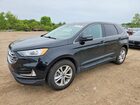 2020 Ford Edge Sel Черный vin: 2FMPK4J91LBB33510