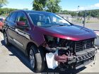 2022 Ford Edge Sel Maroon vin: 2FMPK4J91NBA73943