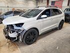 2020 Ford Edge Sel White vin: 2FMPK4J92LBB30163