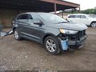 2019 Ford Edge Sel Gray vin: 2FMPK4J93KBC25104