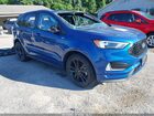 2021 Ford Edge Sel/st-line Blue vin: 2FMPK4J93MBA48055
