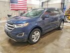 2017 Ford Edge Sel Blue vin: 2FMPK4J94HBC21894