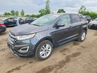 2017 Ford Edge Sel Gray vin: 2FMPK4J94HBC33740