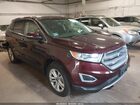 2018 Ford Edge Sel Burgundy vin: 2FMPK4J94JBC46820