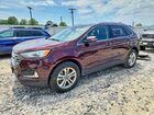 2019 Ford Edge Sel Maroon vin: 2FMPK4J94KBB38876