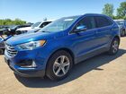 2020 Ford Edge Sel Blue vin: 2FMPK4J94LBA25060