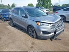2020 Ford Edge Sel Silver vin: 2FMPK4J94LBA48077