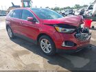 2020 Ford Edge Sel Red vin: 2FMPK4J95LBB57437