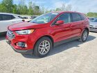 2021 Ford Edge Sel Red vin: 2FMPK4J95MBA07197
