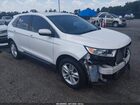 2016 Ford Edge Sel White vin: 2FMPK4J96GBC29560
