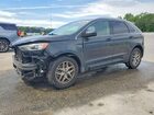 2021 Ford Edge Sel Gray vin: 2FMPK4J96MBA60233