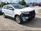 2017 Ford Edge Sel White vin: 2FMPK4J97HBC53576