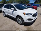 2019 Ford Edge Sel White vin: 2FMPK4J97KBC52936