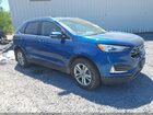 2020 Ford Edge Sel Blue vin: 2FMPK4J97LBA01593
