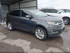 2017 Ford Edge Sel Gray vin: 2FMPK4J98HBC42960