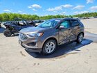 2019 Ford Edge Sel Gray vin: 2FMPK4J98KBC45347