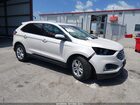 2019 Ford Edge Sel White vin: 2FMPK4J98KBC73326
