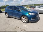 2020 Ford Edge Sel Blue vin: 2FMPK4J98LBB06403