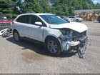 2020 Ford Edge Sel White vin: 2FMPK4J99LBA83083