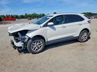2024 Ford Edge Sel White vin: 2FMPK4J99RBA42686