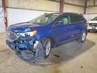 2024 Ford Edge Sel Blue vin: 2FMPK4J99RBA86722