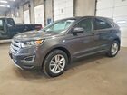 2018 Ford Edge Sel Gray vin: 2FMPK4J9XJBB90950