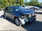 2018 Ford Edge Sel Blue vin: 2FMPK4J9XJBC39970