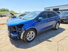 2020 Ford Edge Sel Blue vin: 2FMPK4J9XLBA06447
