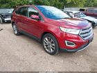 2018 Ford Edge Titanium Red vin: 2FMPK4K80JBC44486