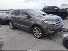 2017 Ford Edge Titanium Gray vin: 2FMPK4K81HBC21499