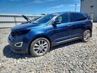2017 Ford Edge Titanium Blue vin: 2FMPK4K81HBC47892