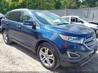 2017 Ford Edge Titanium Blue vin: 2FMPK4K81HBC55152