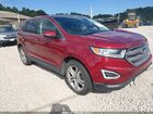 2017 Ford Edge Titanium Red vin: 2FMPK4K83HBB35689