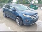 2016 Ford Edge Titanium Blue vin: 2FMPK4K84GBC35024