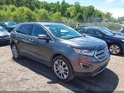 2018 Ford Edge Titanium Gray vin: 2FMPK4K8XJBB37106