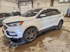 2021 Ford Edge Titanium White vin: 2FMPK4K91MBA46917