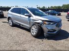 2022 Ford Edge Titanium Silver vin: 2FMPK4K91NBA16429