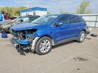 2022 Ford Edge Titanium Синий vin: 2FMPK4K91NBA79806