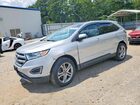 2017 Ford Edge Titanium Silver vin: 2FMPK4K92HBB58146