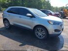 2024 Ford Edge Titanium Silver vin: 2FMPK4K92RBA12623