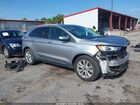 2020 Ford Edge Titanium Silver vin: 2FMPK4K96LBA71763
