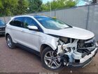 2016 Ford Edge Titanium White vin: 2FMPK4K97GBC37410