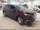 2021 Ford Edge Titanium Burgundy vin: 2FMPK4K98MBA39138