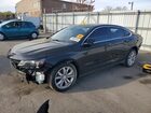 2017 Chevrolet Impala Lt Black vin: 2G1105S33H9158254