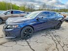 2017 Chevrolet Impala Lt Blue vin: 2G1105SA8H9101756